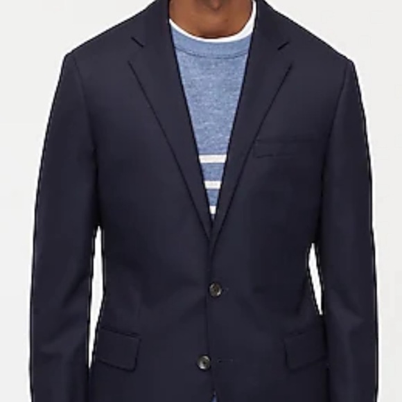 J. Crew Other - JCREW ludlow Italian wool navy blazer- single vent, 40r